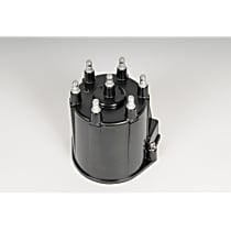 GM Original Equipment Series Distributor Cap - Black, Direct Fit, Sold individually