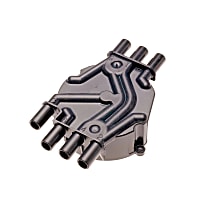 D328A Distributor Cap - Black, Direct Fit, Sold individually