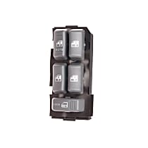 D6071 Driver Side Door Lock Switch Gray