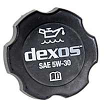 FC244 GM Original Equipment Series Oil Filler Cap - Black, Plastic, Direct Fit, Sold individually