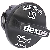 GM Original Equipment Series Oil Filler Cap - Black, Plastic, Direct Fit, Sold individually