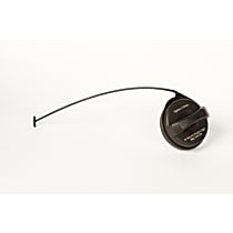 GT330 Gas Cap - Black, Non-locking, Direct Fit, Sold individually