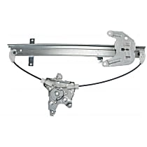 380248 Sedan Rear, Driver Side OE Replacement Series Power Window Regulator, Without Motor
