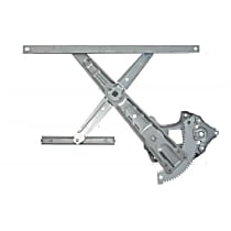Rear, Passenger Side Power Window Regulator, Without Motor, OE Replacement Series