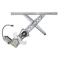 383382 Front, Passenger Side OE Replacement Series Power Window Regulator, With Motor