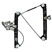 384970 Front, Driver Side Power Window Regulator, Without Motor