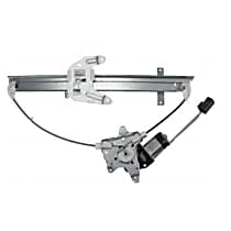 388679 Rear, Passenger Side OE Replacement Series Power Window Regulator, With Motor