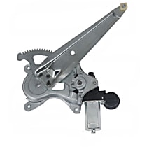388799 Rear, Passenger Side OE Replacement Series Power Window Regulator, With Motor