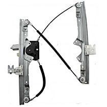 389214 Front, Driver Side Power Window Regulator, With Motor