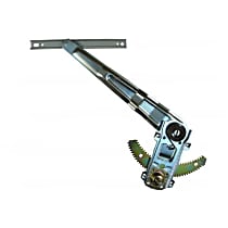 Front, Passenger Side Manual Window Regulator, Hand-Crank Type, OE Replacement Series