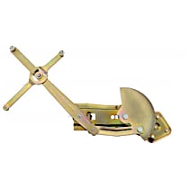81208 Front, Driver Side OE Replacement Series Power Window Regulator, Without Motor