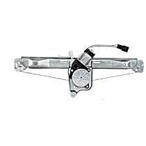 82319 Rear, Passenger Side OE Replacement Series Power Window Regulator, With Motor