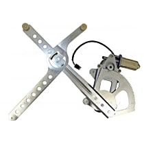 Front, Driver Side Power Window Regulator, With Motor, OE Replacement Series