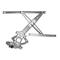 Front, Driver Side Power Window Regulator, With Motor, OE Replacement Series