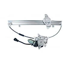 88270 Front, Driver Side Power Window Regulator, With Motor