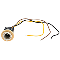 Bulb Socket - Brake light/tail light/turn signal light, Direct Fit, Sold individually
