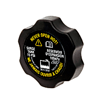 RC98 GM Original Equipment Series Radiator Cap - Round, 15 lbs., Black, Plastic, Sold individually