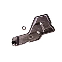 Automatic Transmission Filter, Automatic Transaxle, 4-Speed, transmissionmfrcode : 4T45-E, Without Pan Gasket - 