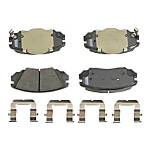 13-237-753 Front 2-Wheel Set Ceramic Brake Pads, ProAct Ultra Series