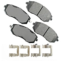 ACT1539 Front ProACT Series Ceramic Brake Pad Set