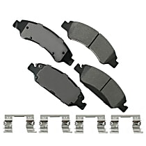 ASP1363 Front Street Performance Series Ceramic Brake Pad Set