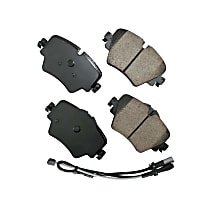 34-10-6-898-307 Front 2-Wheel Set Ceramic Brake Pads, Euro Ultra Series
