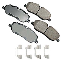 LR134694 Front 2-Wheel Set Ceramic Brake Pads, Euro Ultra Series