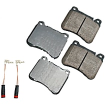 EUR1121 Front Euro Ultra Series Ceramic Brake Pad Set