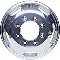 ALY03618U80N Front Aluminum Polished Wheel - 17 in. X 6.5 in., 8 x 200 mm Bolt Pattern