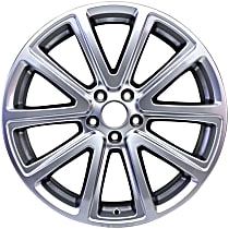 ALY03994U20N Aluminum Silver Wheel, 20 in. X 8.5 in., 5 x 4.5 in. Bolt Pattern