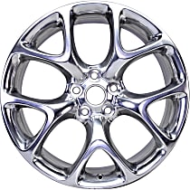 ALY04109U80N Aluminum Polished Wheel, 20 in. X 8.5 in., 5 x 120 mm Bolt Pattern