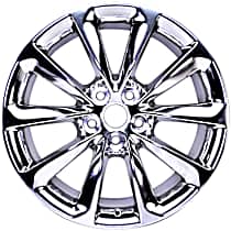 ALY04696U80N Aluminum Polished Wheel, 19 in. X 8.5 in., 5 x 120 mm Bolt Pattern