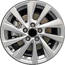 ALY69137U20N Aluminum Silver Wheel, 17 in. X 7.5 in., 5 x 4.5 in. Bolt Pattern