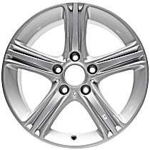 ALY71535U20N Silver Finish Wheel - 17 in. X 7.5 in.