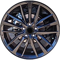 ALY75222U46N Aluminum Painted Black Wheel, 19 in. X 8 in., 5 x 4.5 in. Bolt Pattern