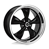 AR105M7865B Aluminum Black Wheel, 17 in. X 8 in., 5 x 4.5 in. Bolt Pattern