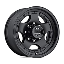 AR236882B Aluminum Black Wheel, 16 in. X 8 in., 8 x 6.5 in. Bolt Pattern