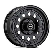 AR626182B Aluminum Black Wheel, 16 in. X 10 in., 8 x 6.5 in. Bolt Pattern