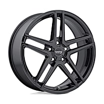 AR90767012340 Aluminum Black Wheel, 16 in. X 7 in., 5 x 4.5 in. Bolt Pattern