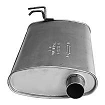 Passenger Side Muffler, Wagon; Dual Exhaust, 6 Cyl 3.0L