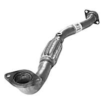 Use With Straight Man. Conv. Outlet, Aluminized Steel, 4 Cyl 2.0L - Front