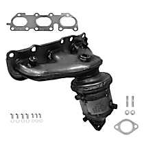 Front, Passenger Side Catalytic Converter, 6 Cyl 3.3L, Federal EPA Standard, 46-State Legal (Cannot ship to CA, CO, NY or ME), AWD, Direct Fit, Manifold Unit