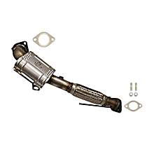 Front Catalytic Converter, 4 Cyl 2.0L, Federal EPA Standard, 46-State Legal (Cannot ship to CA, CO, NY or ME), Turbocharged, Direct Fit