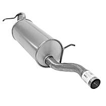 7306 Muffler, Natural, Welded Assembly