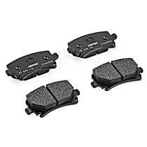 BRK00042 Advanced Street, Rear Brake Pad Set