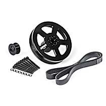 MS100184 3.0 TFSI Supercharger Drive and Crank Pulley with Belt (Press on)