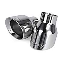 Double-Walled 4in. Slash-Cut Tips (Polished) - Set of 2