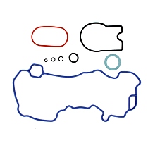 Intake Manifold Gasket, 6 Cyl 4.3L, Upper Set - 