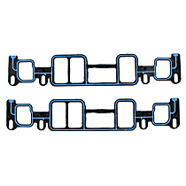 Intake Manifold Gasket, 6 Cyl 4.3L, Lower Set - 