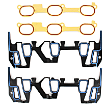 Intake Manifold Gasket, 6 Cyl 3.4L, Lower & Upper Set - 